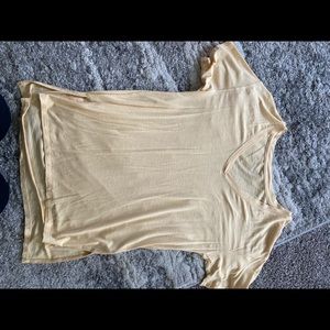 Yellow American Eagle shirt